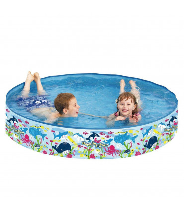 Kids Ridgid Wall Play Swimming Centre Paddling Pool Sea Life Outdoor Summer Fun