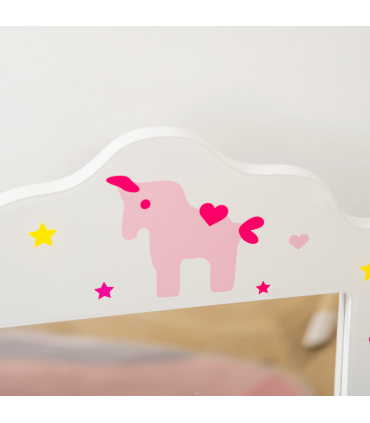 Kids Vanity Table & Stool Set