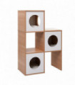 vidaXL Cat Condo House with Sisal Scratching Mat 100 cm