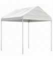 vidaXL Gazebo with Roof White 2.28x2.23x2.69 m Polyethylene