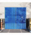 vidaXL Door Curtain Blue 200 mmx1.6 mm 50 m PVC