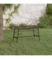 Tree Bench 110 cm Black Steel
