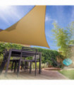CCA Triangle Sail Shade Sand  AS-99815