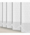 Vertical Blind Slats Replacement 89mm - Dolphin White - 1700mm  (J8197)