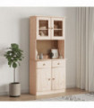 vidaXL Highboard ALTA 77x35x165 cm Solid Wood Pine
