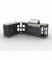 Outdoor Kitchen Barbecue Missouri 4 Burners