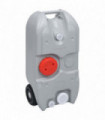 Wheeled Water Tank for Camping 40 L Grey
