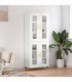 vidaXL Highboard White 69.5x34x180 cm Engineered Wood