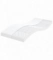 vidaXL Foam Mattress White 90x190 cm 7-Zone Hardness 20 ILD