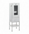 vidaXL BBQ Oven Smoker with Table Galvanised Steel
