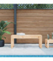 vidaXL Garden Bench 110x38x45 cm Solid Wood Pine
