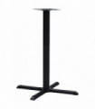 vidaXL Bistro Table Leg Black 76x76x107 cm Cast Iron