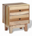 vidaXL Bedside Cabinet Solid Reclaimed Wood