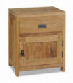 vidaXL Bedside Cabinet Solid Teak 40x30x50 cm