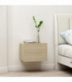 vidaXL Bedside Cabinet Sonoma Oak 40x30x30 cm Engineered Wood