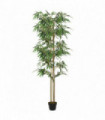 vidaXL Artificial Bamboo Tree 1216 Leaves 180 cm Green