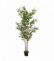 vidaXL Artificial Bamboo Tree 1380 Leaves 200 cm Green