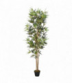 vidaXL Artificial Bamboo Tree 368 Leaves 80 cm Green
