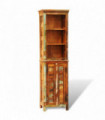 Vintage Style Reclaimed Solid Wood Bookshelf