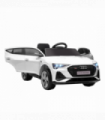 HOMCOM 12V Kids Electric Ride-On Car/ w Remote Control, Lights, Music - White