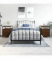 vidaXL Bedside Cabinets 2 pcs Brown Oak 44x45x60 cm Engineered Wood