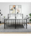 vidaXL Bedside Cabinets 2 pcs Concrete Grey 40x30x50 cm Engineered Wood