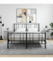 vidaXL Bedside Cabinets 2 pcs Concrete Grey 40x30x50 cm Engineered Wood