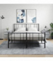 vidaXL Bedside Cabinets 2 pcs Concrete Grey 40x35x50 cm Engineered Wood