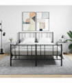 vidaXL Bedside Cabinets 2 pcs Concrete Grey 40x40x50 cm Engineered Wood