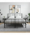 vidaXL Bedside Cabinets 2 pcs Grey Sonoma 40x35x47.5 cm Engineered Wood