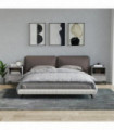 vidaXL Bedside Cabinets 2 pcs Grey Sonoma 40x35x50 cm