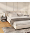vidaXL Bedside Cabinets 2 pcs Grey Sonoma 45x34x44 cm Engineered Wood