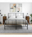 vidaXL Bedside Cabinets 2 pcs Smoked Oak 32x42x80 cm Engineered Wood