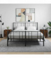 vidaXL Bedside Cabinets 2 pcs Smoked Oak 40x40x50 cm Engineered Wood