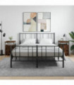 vidaXL Bedside Cabinets 2 pcs Smoked Oak 40x42x60 cm Engineered Wood