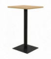 vidaXL Bistro Table Oak Colour 78.5x78.5x107 cm