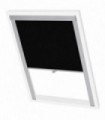 vidaXL Blackout Roller Blinds Black S06/606