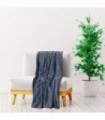 vidaXL Blanket Ultimate Grey 130x170 cm Polyester