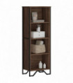 vidaXL Bookcase Brown Oak 50x31x137.5 cm Engineered Wood