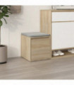 vidaXL Box Drawer Sonoma Oak 40.5x40x40 cm Engineered Wood