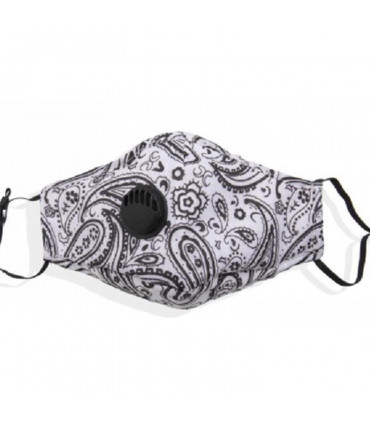 FaceMask-Adults-Paisley-Valve-White