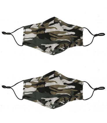 FaceMask-KidsCamo-Green