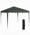 Outsunny 3x3(m) Pop Up Gazebo Marquee Tent for Garden w/ Carry Bag Grey