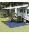 vidaXL Camping Floor Mat Blue 4x3 m