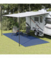 vidaXL Camping Floor Mat Blue 5.5x2.5 m