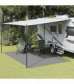 vidaXL Camping Floor Mat Light Grey 5x3 m