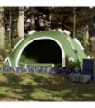vidaXL Camping Tent 2-Person Green Quick Release
