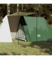 vidaXL Camping Tent 3-Person Green Waterproof