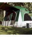vidaXL Camping Tent Cabin 5-Person Green Waterproof