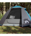 vidaXL Camping Tent Dome 2-Person Blue Waterproof